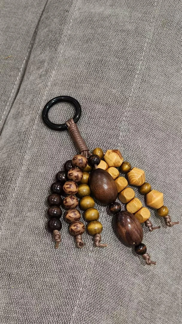 包包挂件便携款宫廷风手工菩提子珠