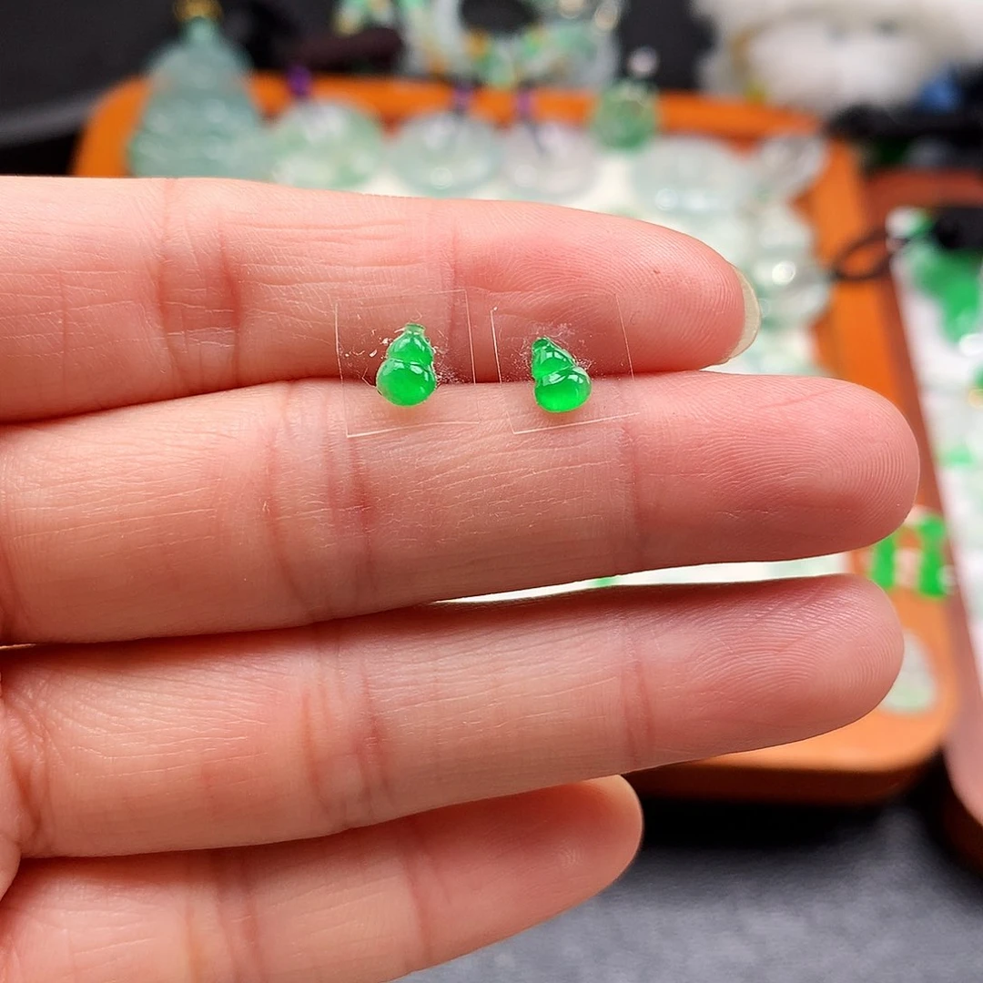 吊坠(不含链)未镶嵌翡翠葫芦