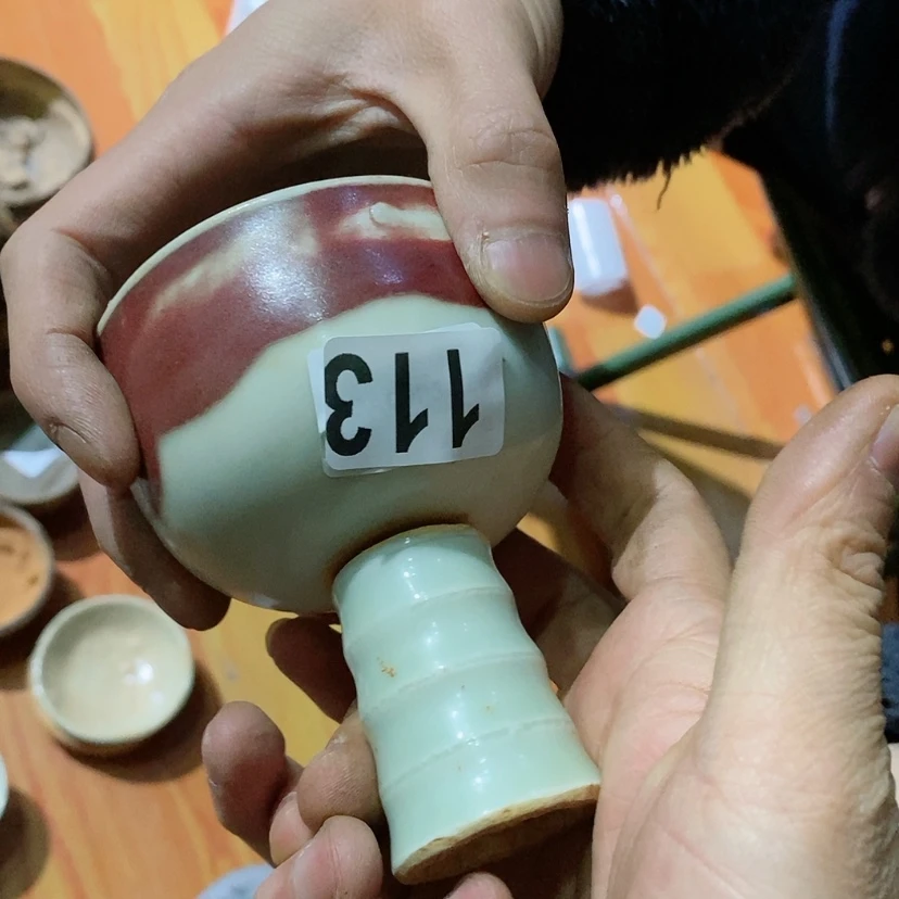 【闪购商品】瓷片蝈*景德镇现代工艺品