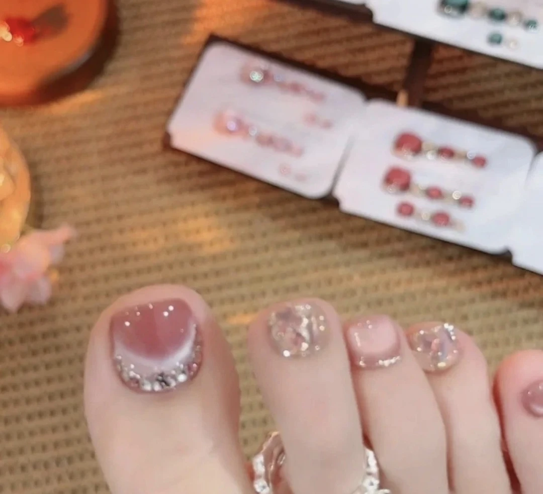 【脚甲】怦然心动穿戴甲美甲片