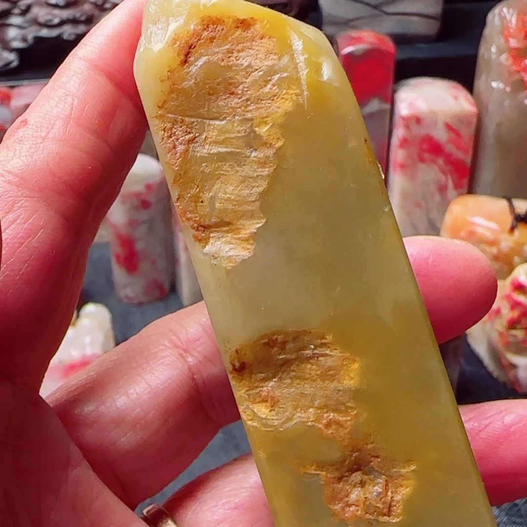 昌化石田黄石印章