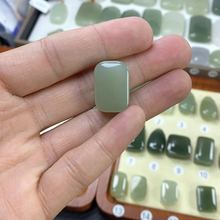 和田玉颈饰未镶嵌安*心