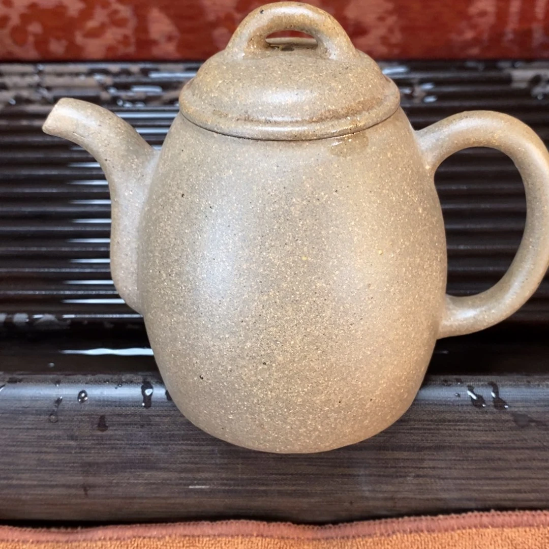 紫砂茶壶高端180cc段泥粗砂