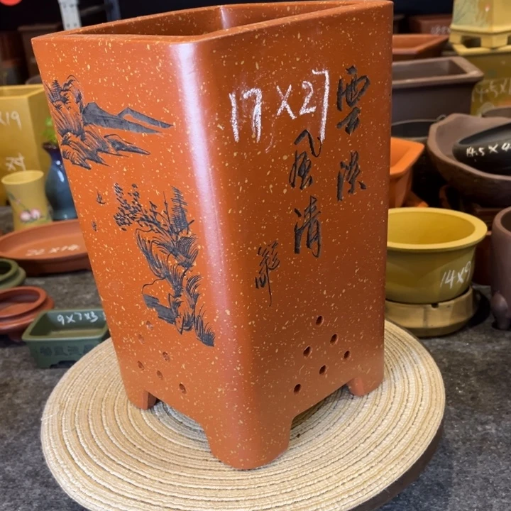 花盆紫砂紫砂花盆