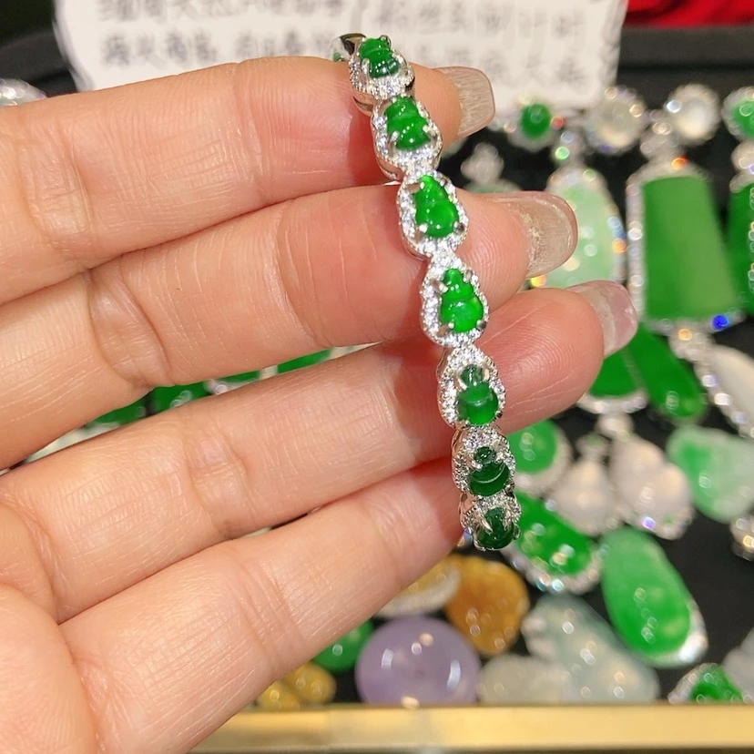 【闪购商品】未镶嵌手链翡翠天然翡翠