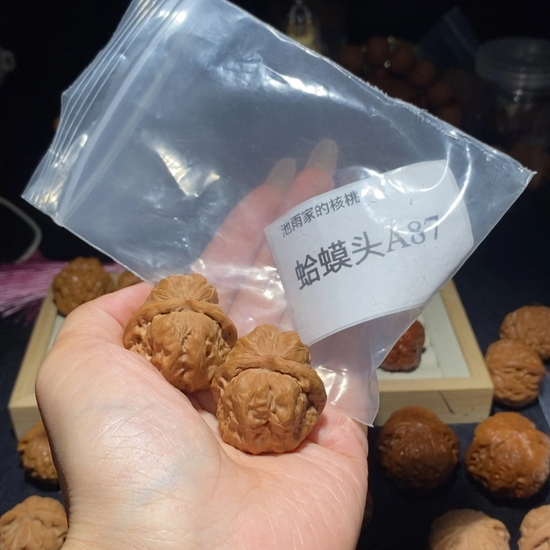 C***丶文玩核桃吊坠石子蛙33