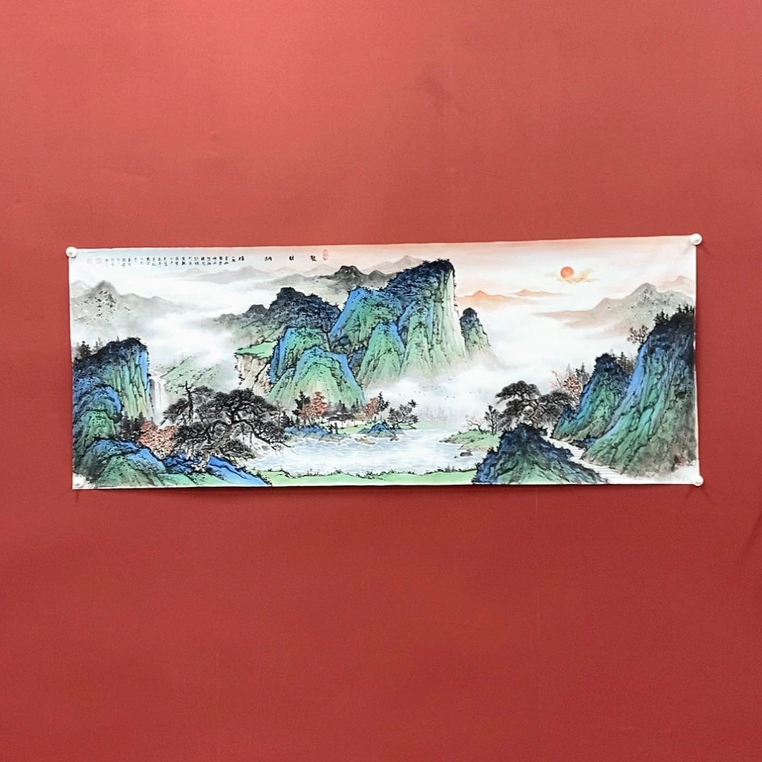 李***风国画黄开前小六尺精品佳作