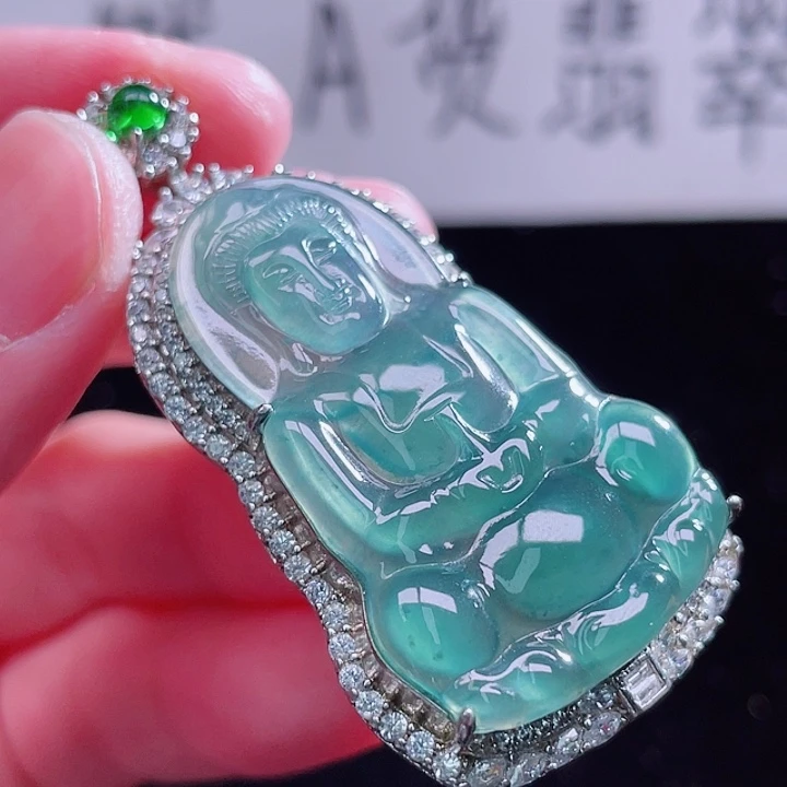 翡翠颈饰未镶嵌9999999999