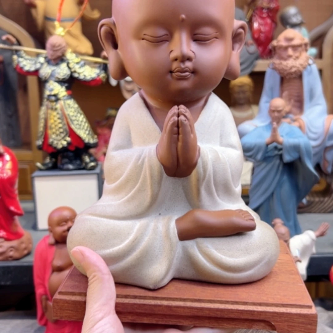 【闪购商品】紫砂茶宠释*紫砂茶宠摆件