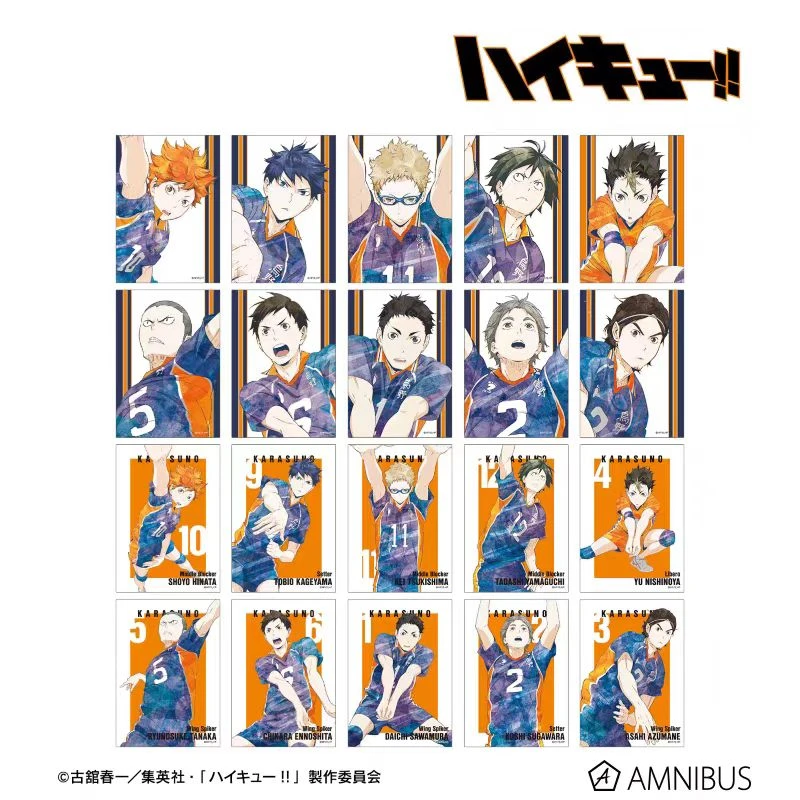 【日谷】排球少年Ani-Art水彩风相卡 两款 盲盒 默认代拆