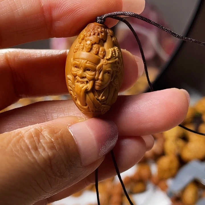 橄榄核吊坠橄榄核