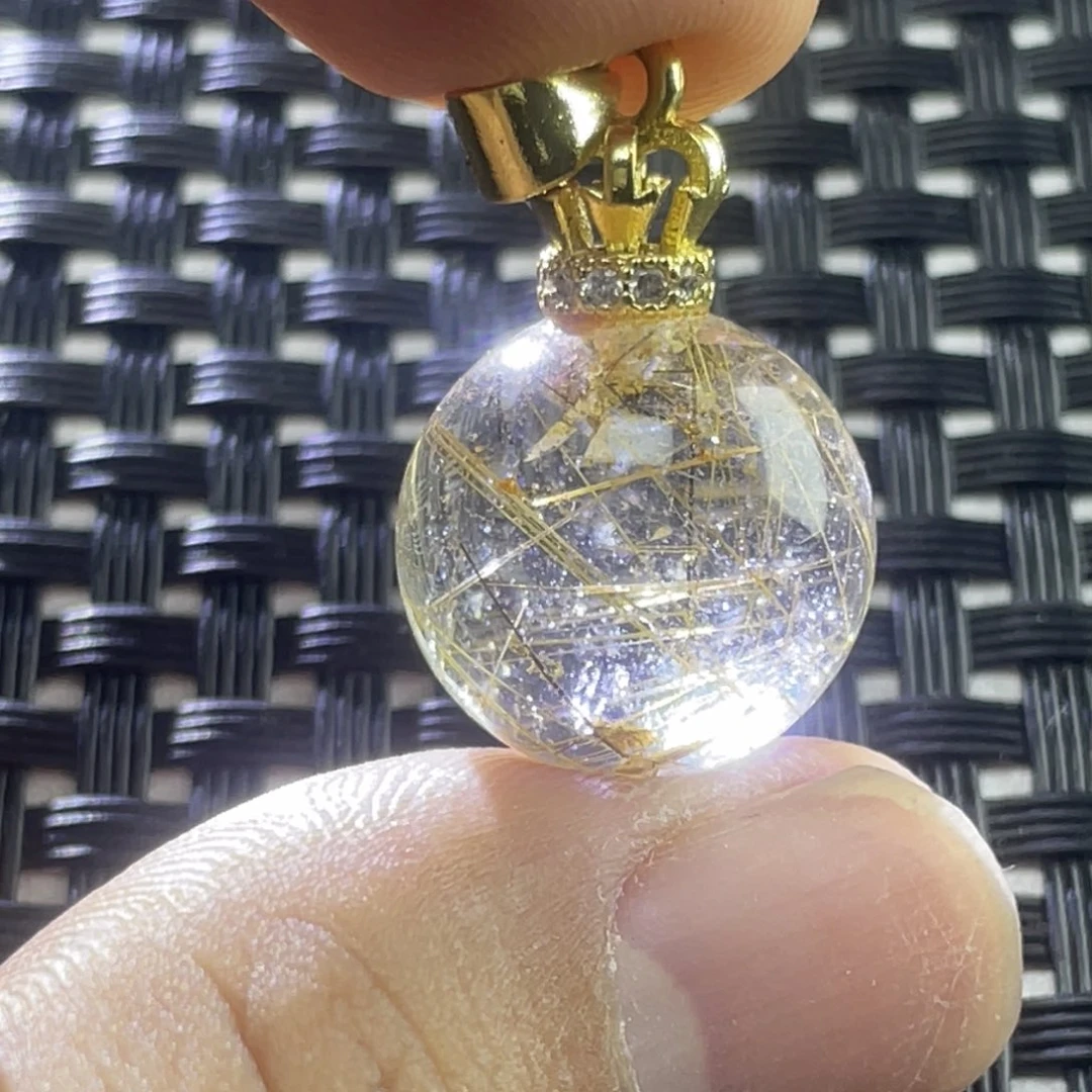 水晶吊坠未镶嵌近*斋