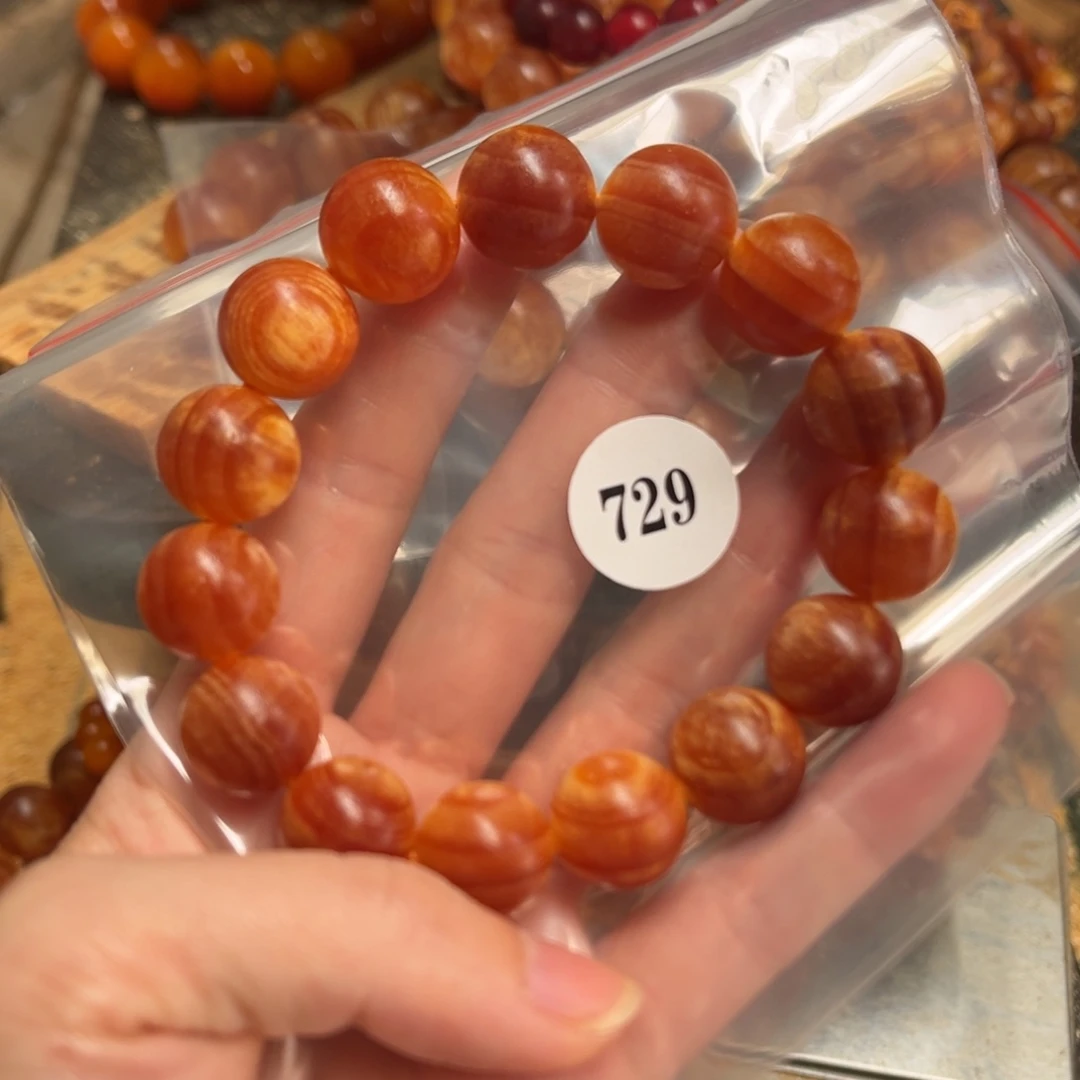 松木（琥珀木）手串/手链729号1.5原木