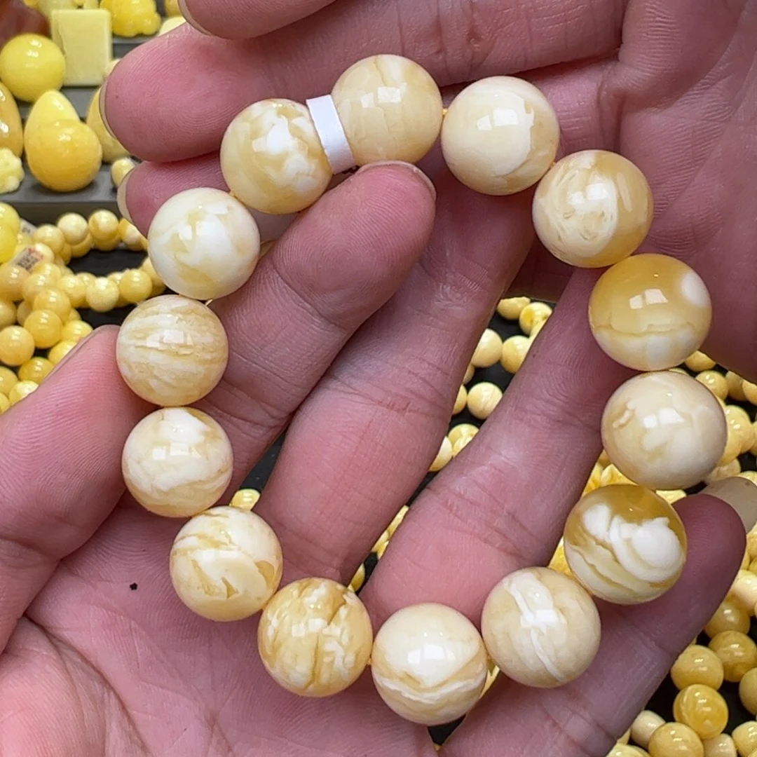 【闪购商品】琥珀珠宝奇石未镶嵌中****店14mm23.8g