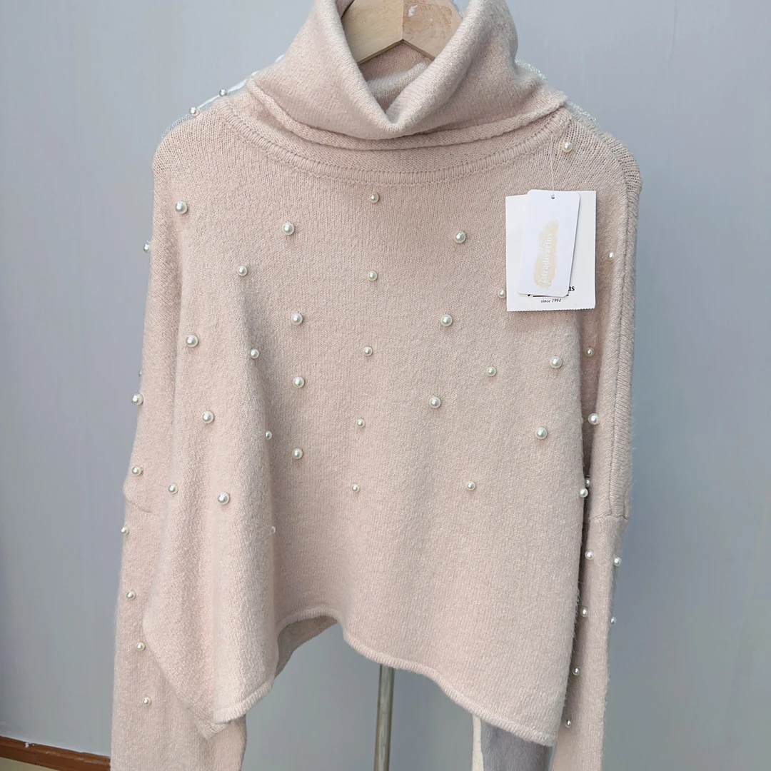 网红新款高领显瘦修身百搭套头针织毛衣