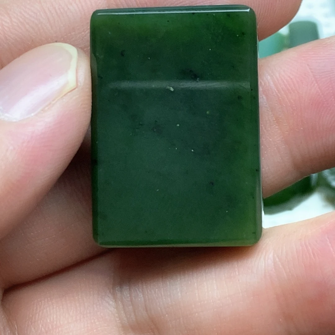 和田玉（碧玉）未镶嵌吊坠(不含链)北**富