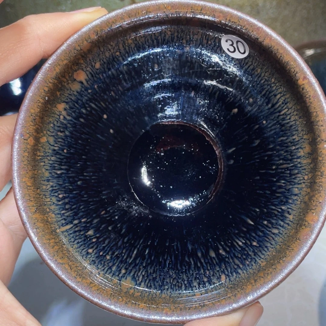 茶盏龙窑柴烧建盏30