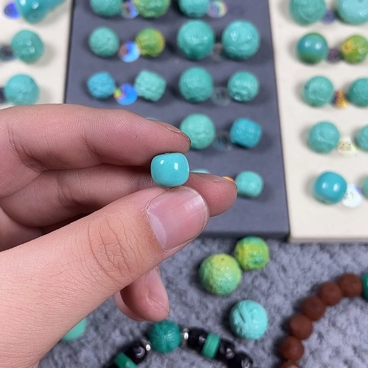 秦古矿口湖北矿卡10散珠配饰 老型