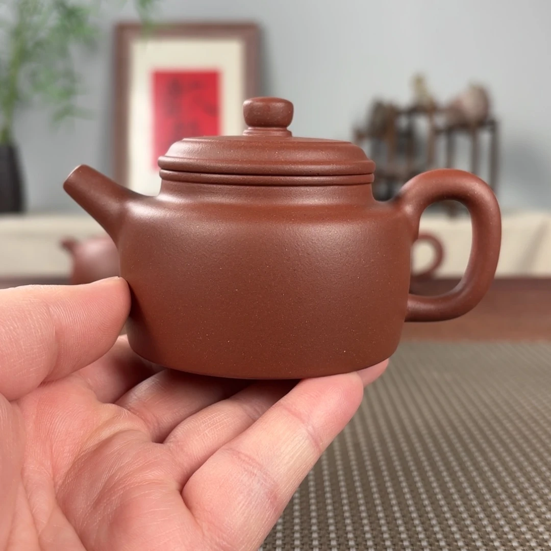 紫砂茶壶黄龙山原矿紫砂壶150
