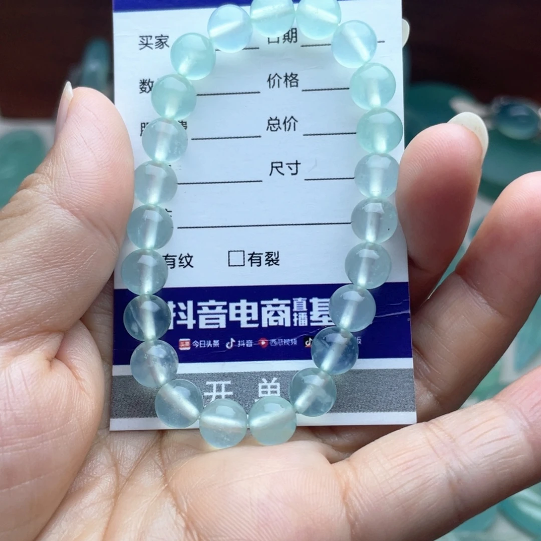 未镶嵌蛇纹石玉手链