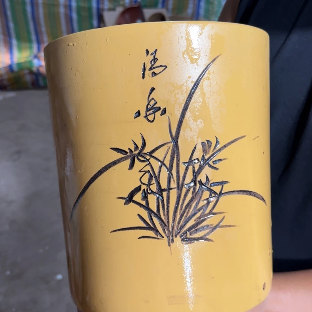 紫砂花盆口径17.22口径