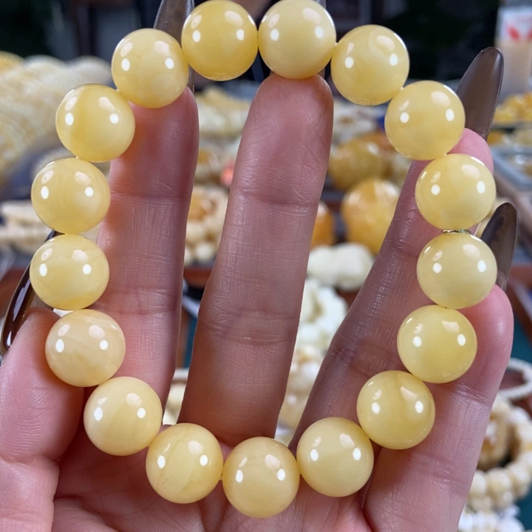 琥珀未镶嵌珠宝奇石12圆珠19,69
