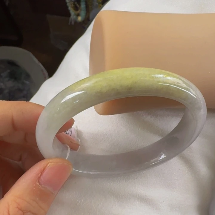 翡翠手镯未镶嵌老坑58贵妃