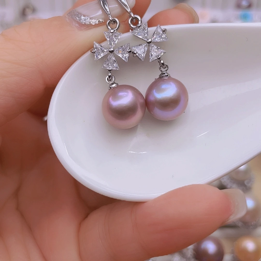 未镶嵌耳饰淡水珍珠