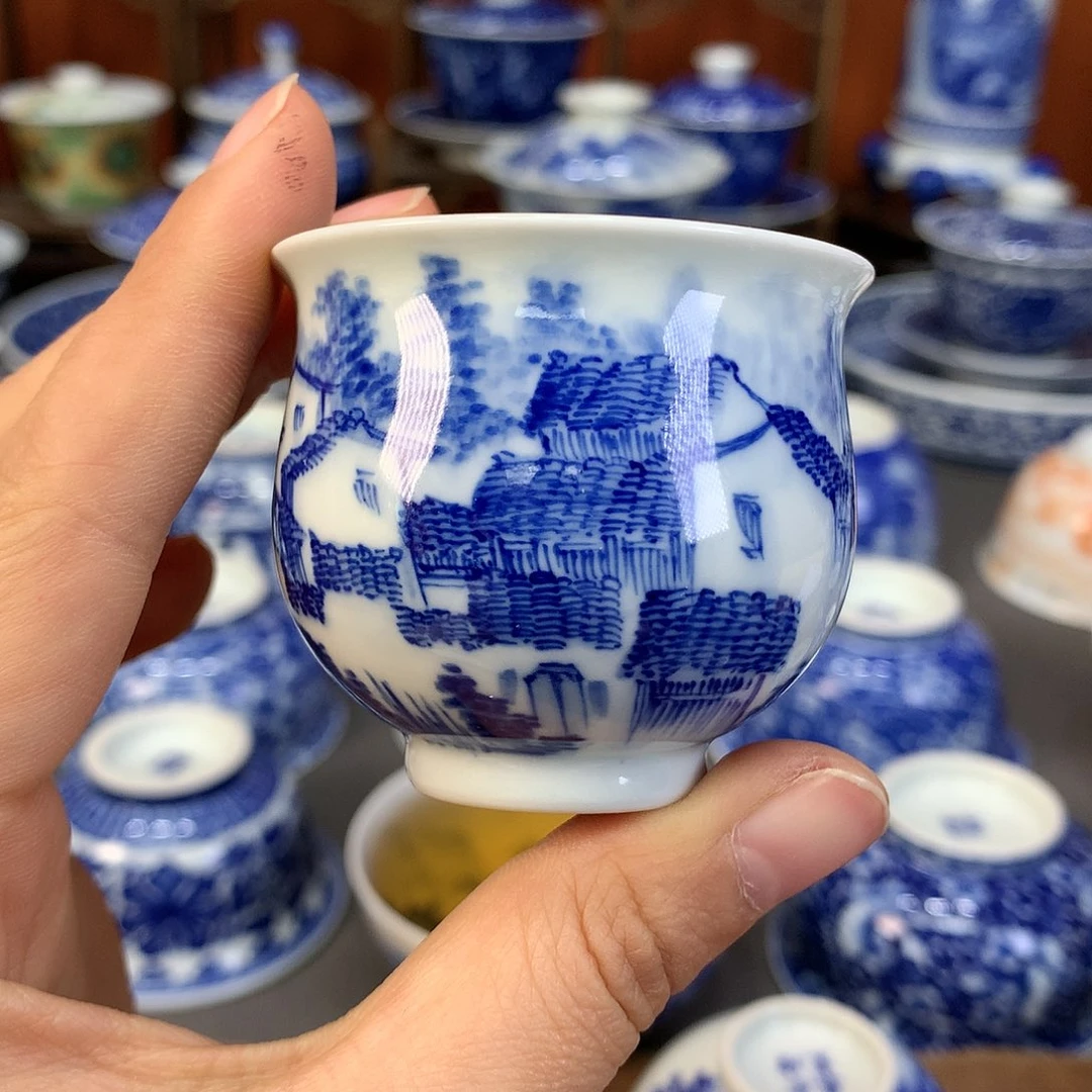 【闪购商品】瓷片景德镇陶瓷主人杯