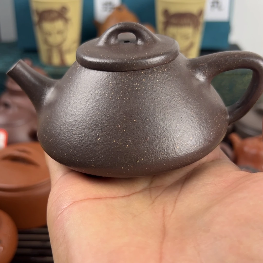 紫砂茶壶C****o半手工石瓢