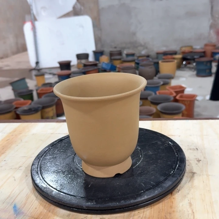 紫砂紫砂花盆s f h b