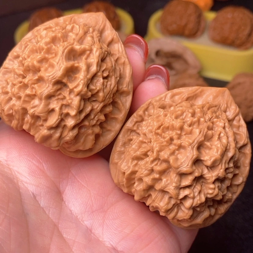 【闪购商品】文玩核桃把件503号官帽45