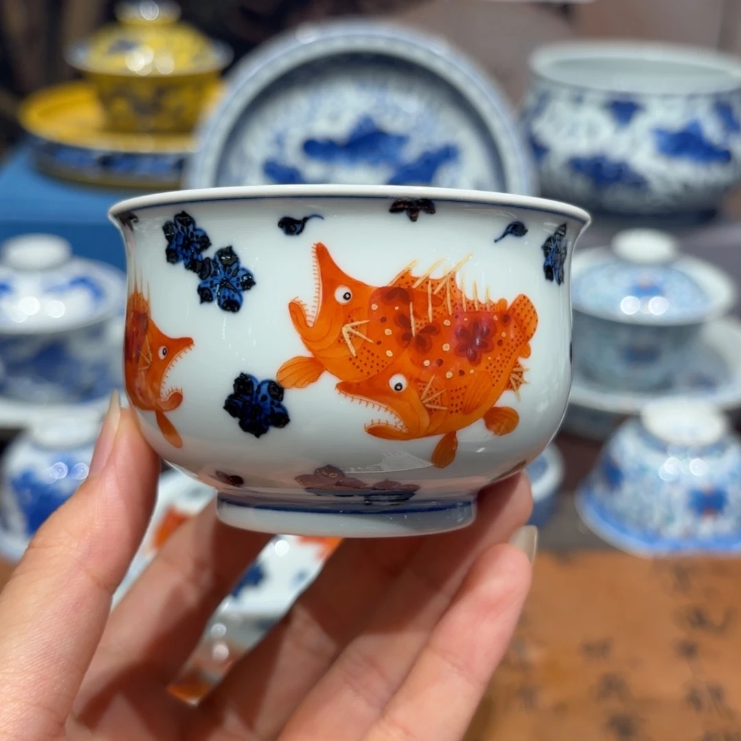 手工手绘陶瓷茶具