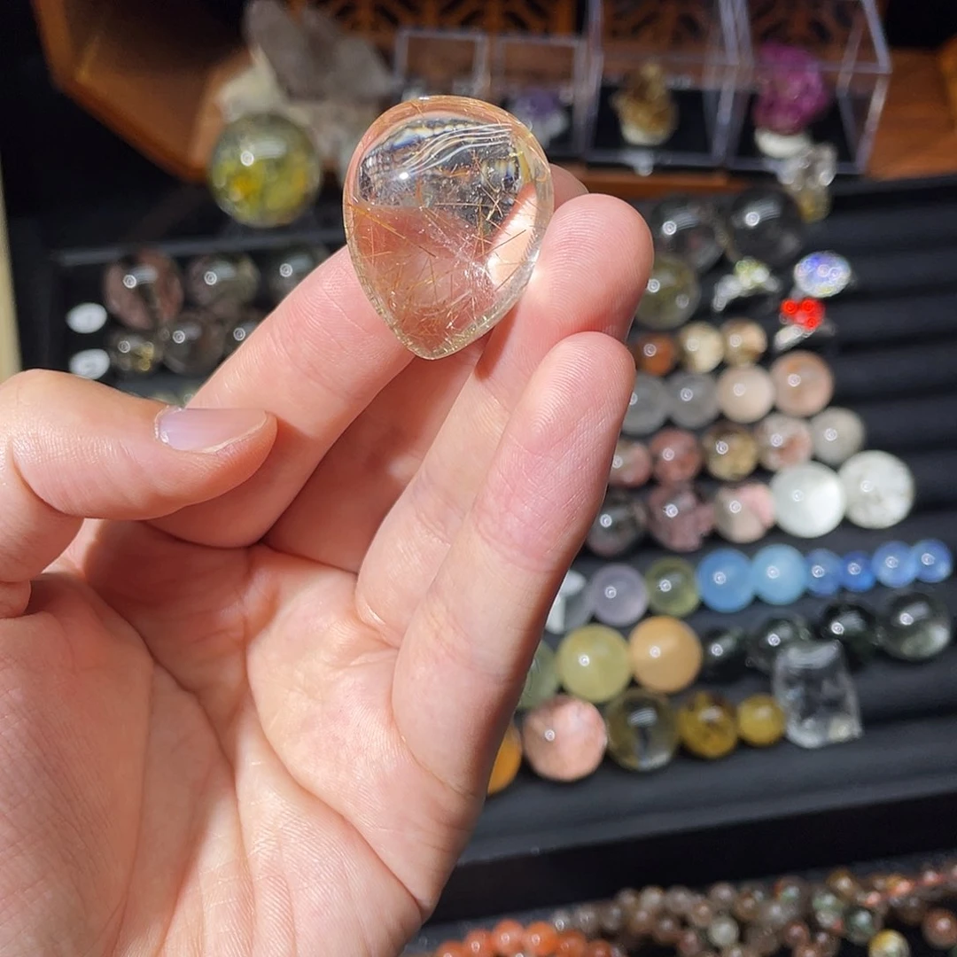 水晶手链未镶嵌发晶水滴福利