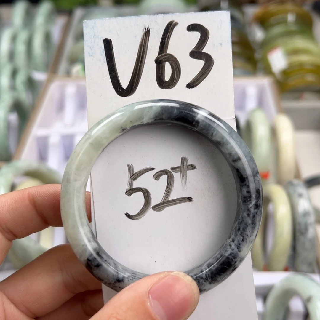 岫玉手镯未镶嵌天然岫玉微瑕