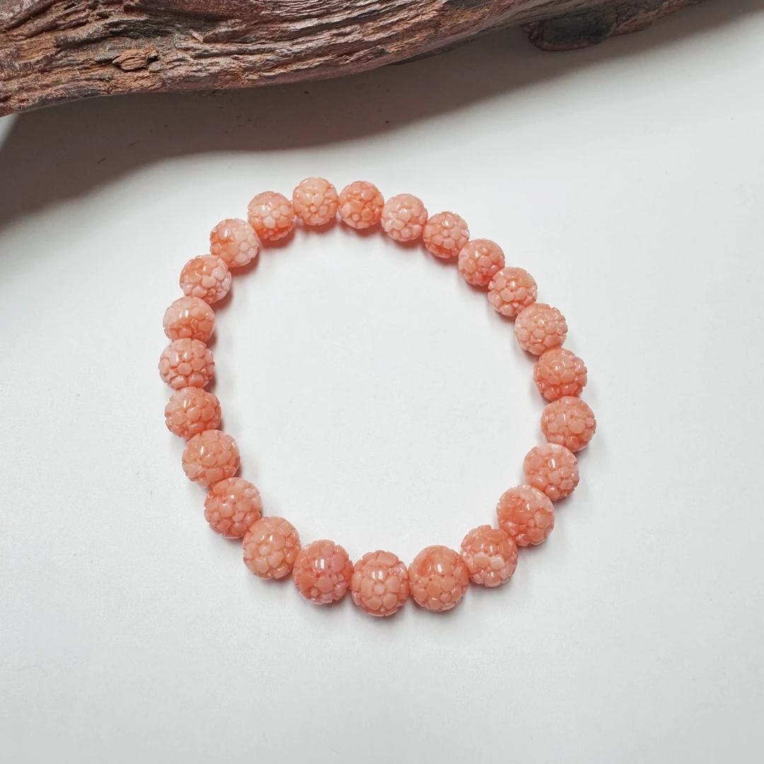 MoMo 雕花手串8mm+15.29g/-129004