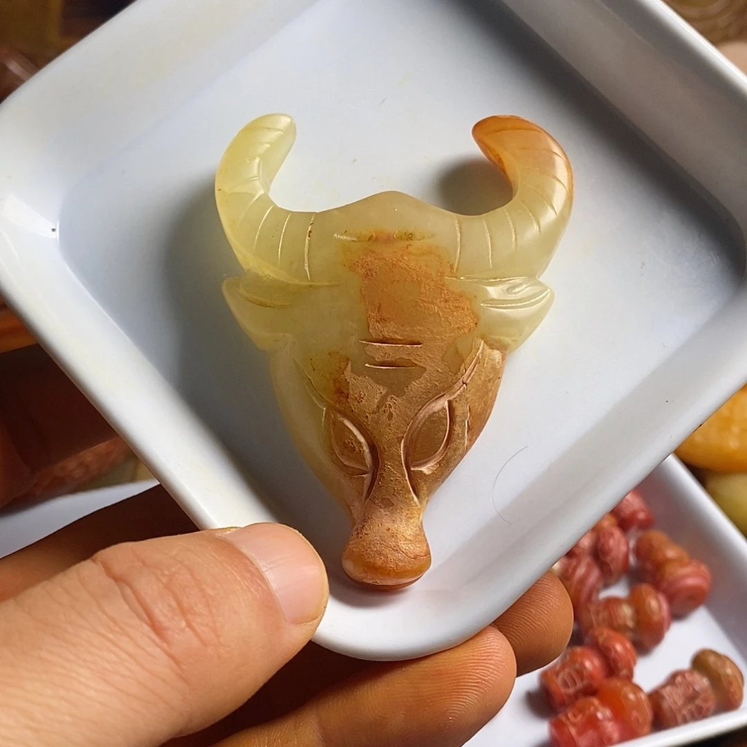 岫岩老玉（透闪石质玉）未镶嵌挂件