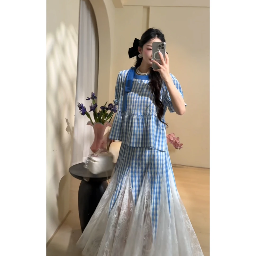 温温 海底梦境套装 欧若风 夏款上新小众炸街高级感女装