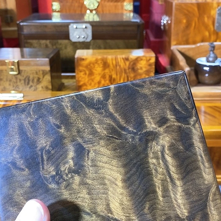 金丝楠一***！阴沉木首饰盒