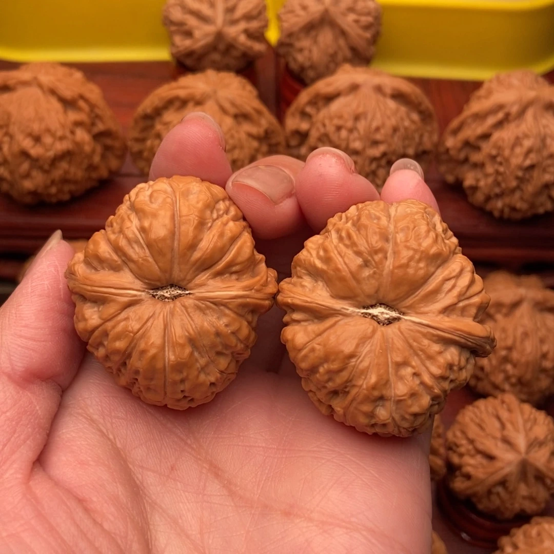 桃核把件克****明老树南瓜墩38