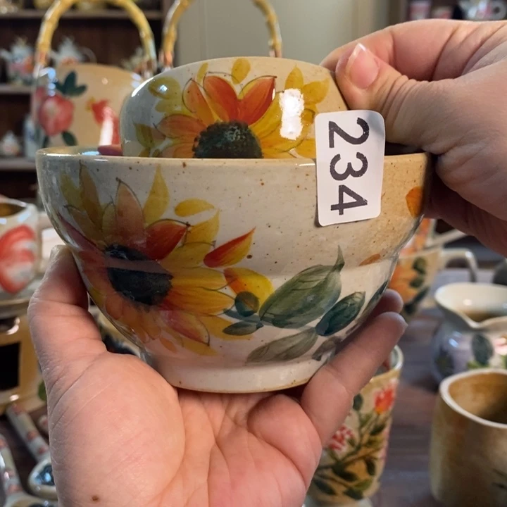 瓷片234景德镇釉下五彩陶瓷