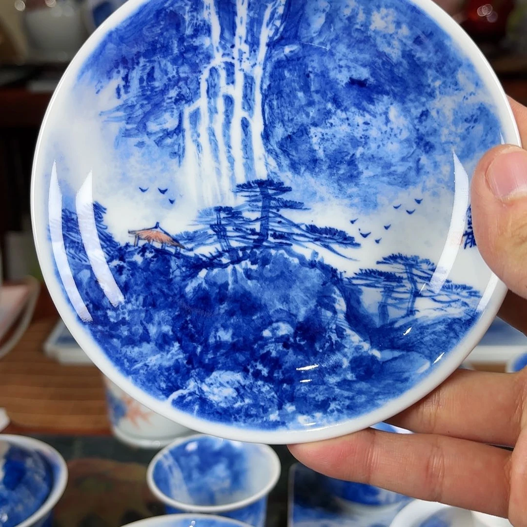 随****子王庆龙老师手绘陶瓷