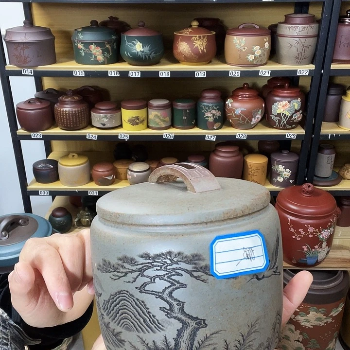 紫砂茶叶罐紫砂茶叶罐