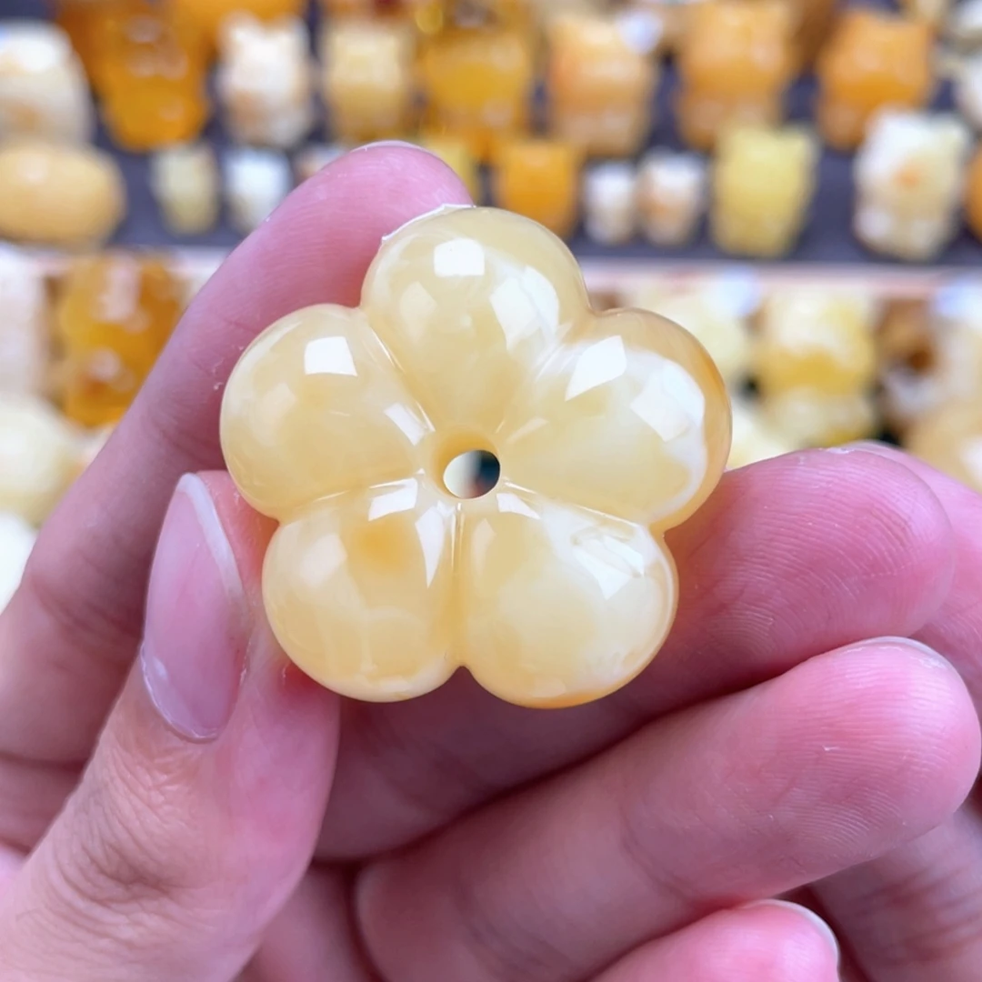 裸石琥珀未镶嵌蜜蜡