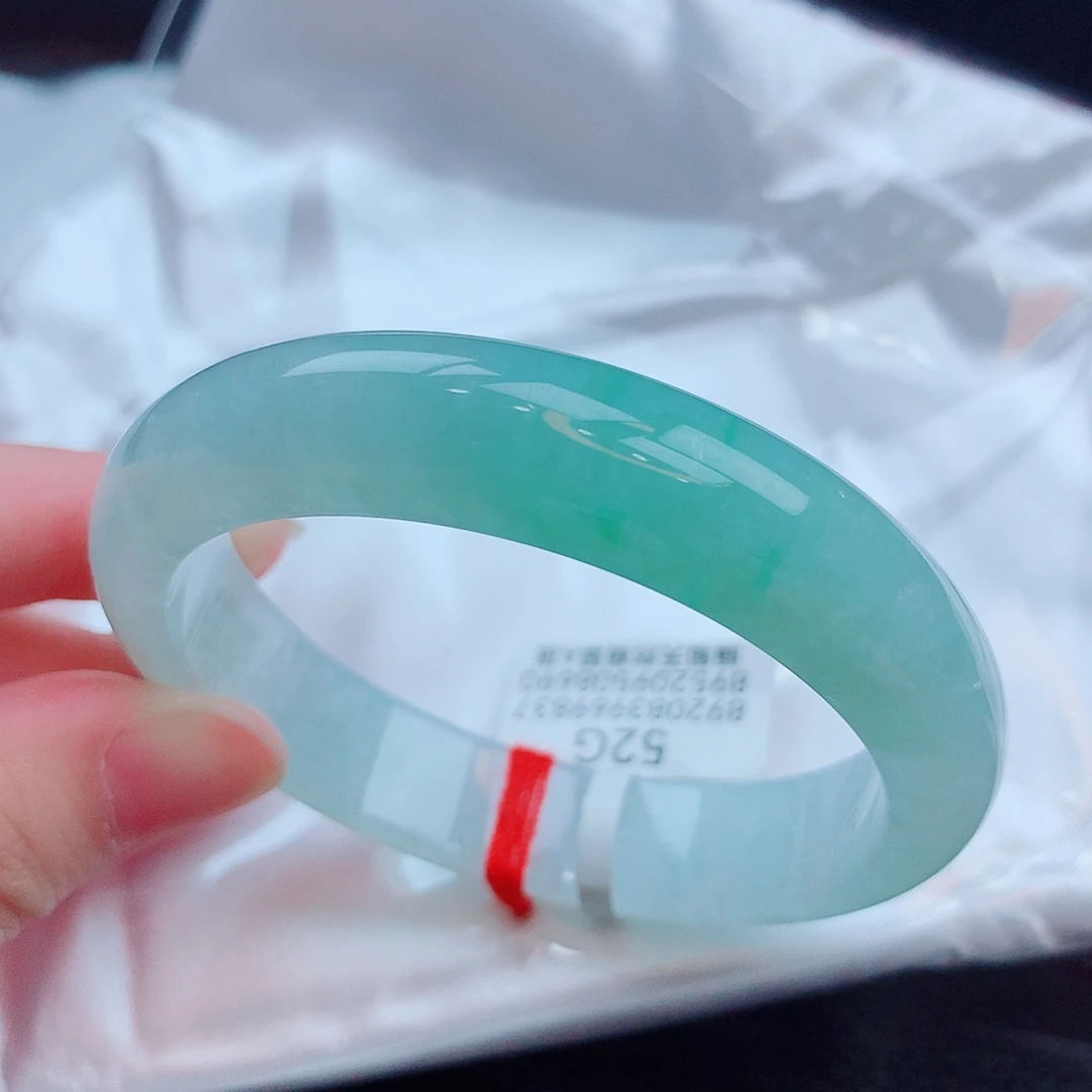 翡翠未镶嵌手镯缅甸天然翡翠A货手镯