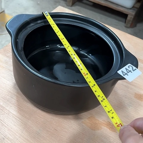 微瑕，明火，口径22高度10无盖，442