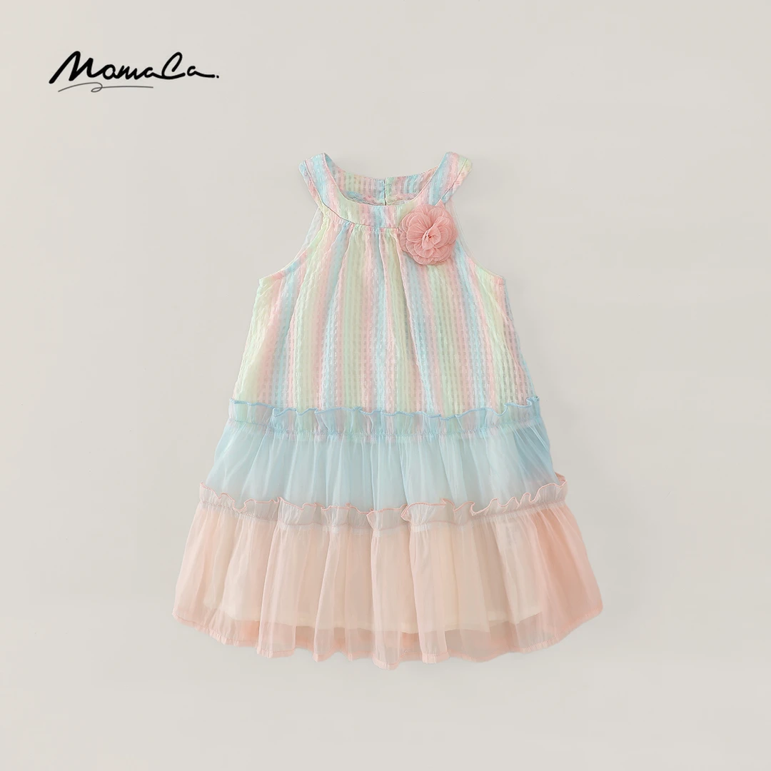 MOMOCO夏季新款韩版舒适清爽连衣裙77630470247