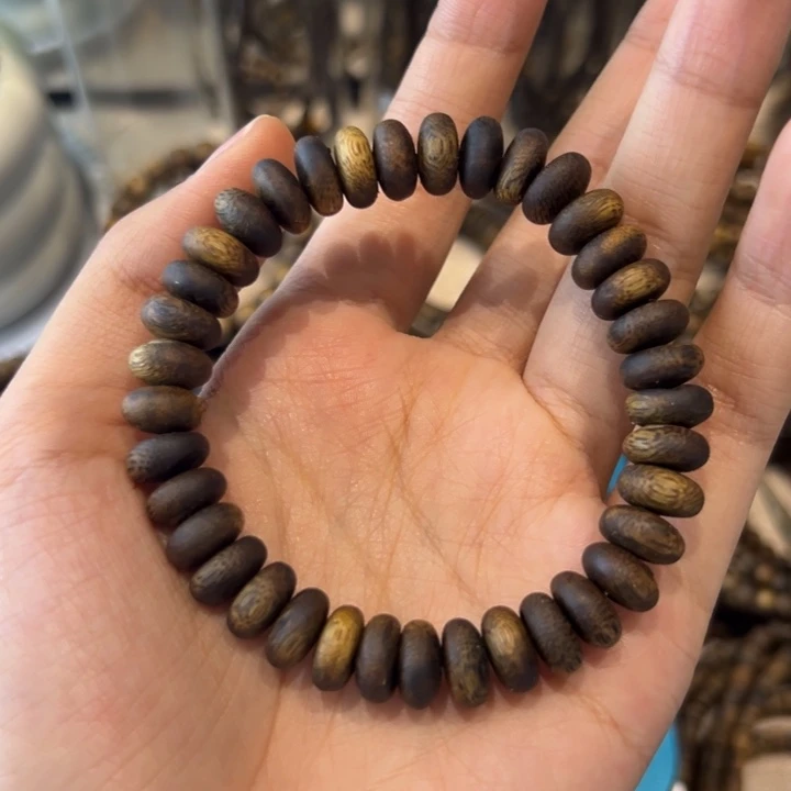 沉香碎屑沉香1.0算盘珠9