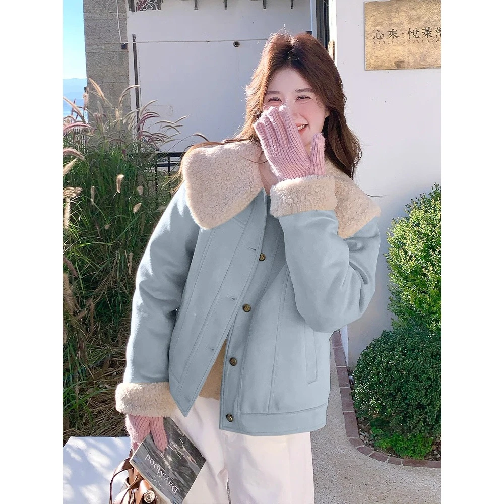 0058 外套女秋冬加厚羽绒服夹克J4