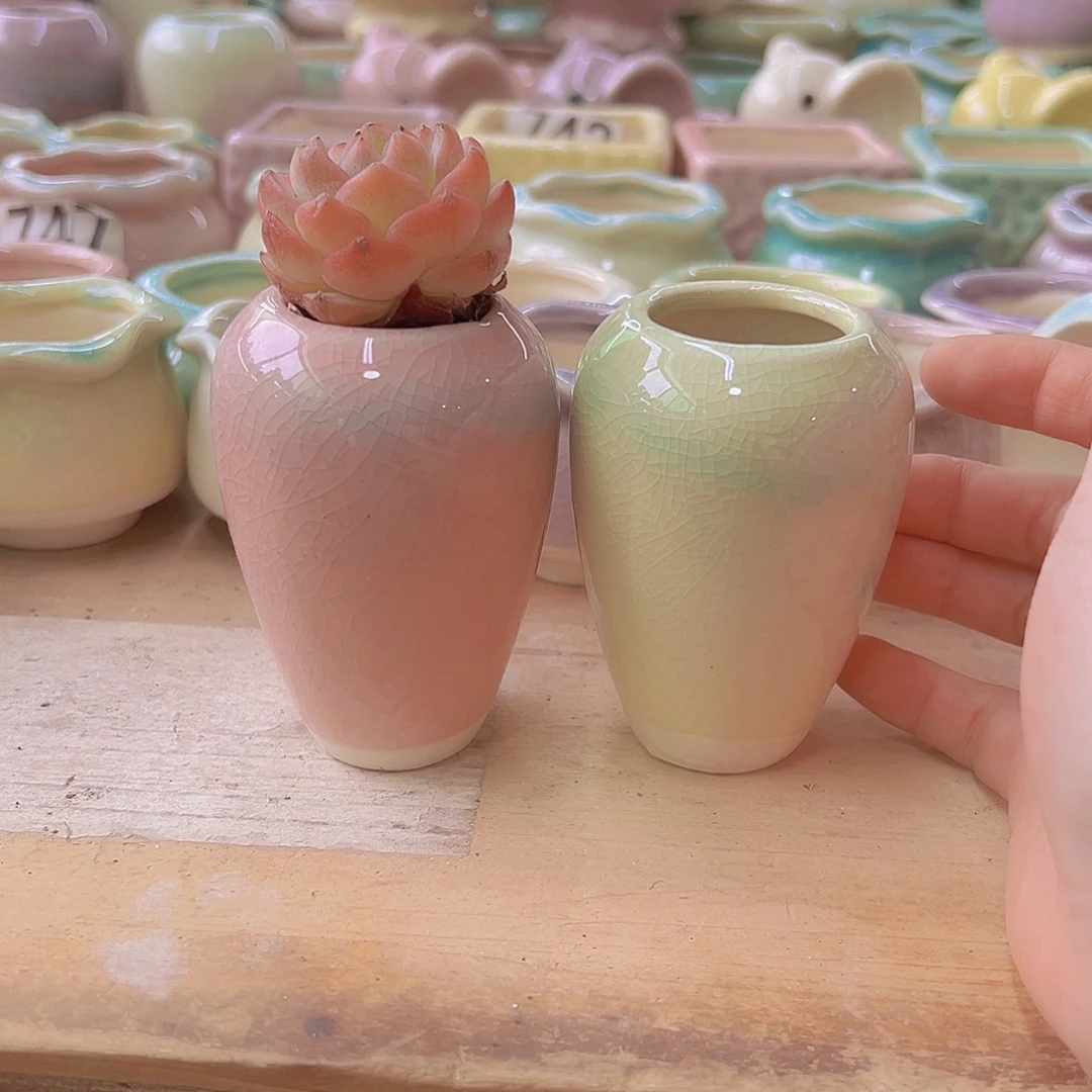 陶瓷花盆单场凑满12包邮